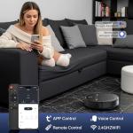 ZC WAS 2-in-1 Robot Vacuum and Mop