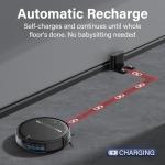 ZC WAS 2-in-1 Robot Vacuum and Mop