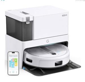 Yeedi Cube Robot Vacuum and Mop with Station