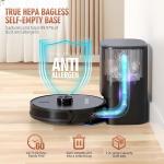 Self-Emptying Robot Vacuum and Mop with LiDAR