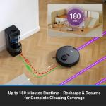 Eureka Self-Emptying Robot Vacuum with Voice Control