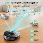 Tikom L8000 Plus Robot Vacuum with Mopping