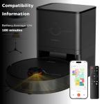 Uninell 5000Pa Robot Vacuum with Automatic Emptying