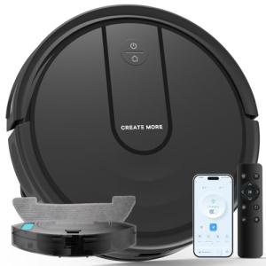 Bagotte 4-in-1 Smart Robot Vacuum with Strong Suction