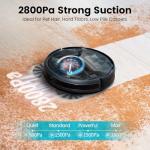 AIRROBO Robotic Vacuum with Smart Navigation and 2800Pa Suction