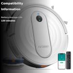 Airzeen 4000PA Robot Vacuum with APP Control