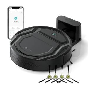 Lefant Compact Robot Vacuum with Wi-Fi Control
