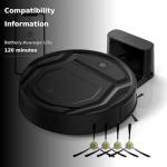 Lefant Compact Robot Vacuum with Wi-Fi Control