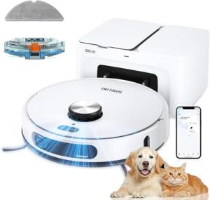 SHELIKI 3-in-1 Robot Vacuum with LiDAR Navigation