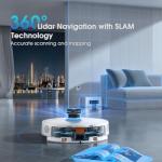 SHELIKI 3-in-1 Robot Vacuum with LiDAR Navigation