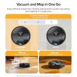 Roborock Q7 M5+ Robot Vacuum and Mop, Black