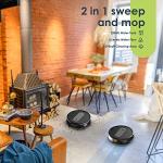 3-in-1 Robot Vacuum and Mop with App Control