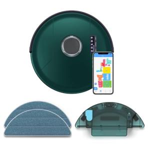 Bobsweep Bob PetHair Robot Vacuum and Mop Jade