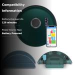 Bobsweep Bob PetHair Robot Vacuum and Mop Jade