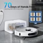 SHELIKI 3-in-1 Robot Vacuum and Mop with LiDAR