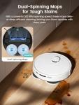 M3 Robot Vacuum and Mop with 12000Pa Suction