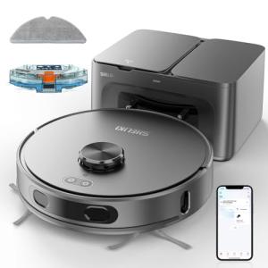 SHELIKI 3-in-1 Robot Vacuum with Smart Navigation