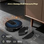 Bagotte Self-Emptying Robot Vacuum with Smart Mapping