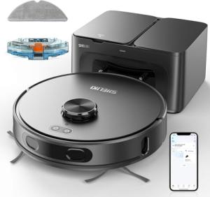 3-in-1 Robot Vacuum with Self-Emptying Base