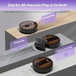 Smart Robot Vacuum and Mop with Self-Emptying Feature