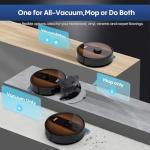 AZQQ LiDAR Robot Vacuum and Mop with Self-Emptying