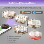 Smart Robot Vacuum and Mop with Self-Emptying Feature