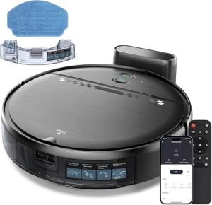 SHELIKI 2-in-1 Robot Vacuum and Mop with WiFi