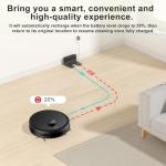 Yigars Smart Robot Vacuum with Laser Navigation