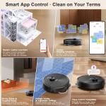 Self-Emptying Robot Vacuum with Mopping and Suction