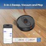 Eitton LiDAR Robot Vacuum for Pet Hair