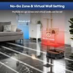 AZQQ LiDAR Robot Vacuum and Mop with Self-Emptying