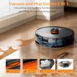 ZCWA D15S MAX Robot Vacuum and Mop Combo