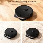 Self-Emptying Robot Vacuum with Mopping and Suction