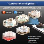 AZQQ LiDAR Robot Vacuum and Mop with Self-Emptying