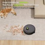 Smart Robot Vacuum and Mop with Pet Hair Tech