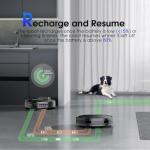 SHELIKI 2-in-1 Robot Vacuum and Mop with WiFi