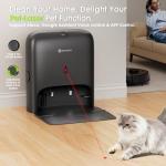 Smart Robot Vacuum and Mop with Pet Hair Tech