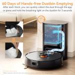 ZCWA D15S MAX Robot Vacuum and Mop Combo