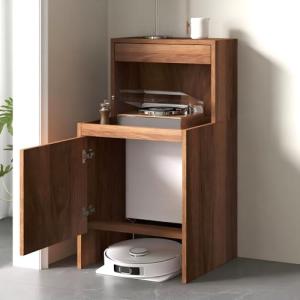 VinLeap Hidden Robot Vacuum Storage Cabinet with Doors