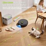 Smart Robot Vacuum and Mop with Pet Hair Tech