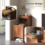 VinLeap Hidden Robot Vacuum Storage Cabinet with Doors