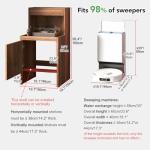 VinLeap Hidden Robot Vacuum Storage Cabinet with Doors