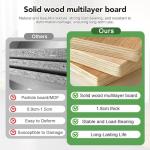 VinLeap Hidden Robot Vacuum Storage Cabinet with Doors