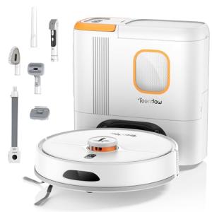 Teendow Robot Vacuum and Mop for Pet Hair