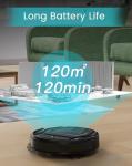 Lefant Compact Robot Vacuum with Wi-Fi Control