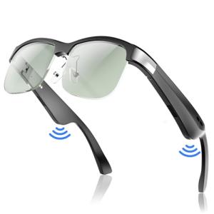 GAXABI Polarized Bluetooth Smart Glasses with Mic