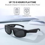 LVTEL Bluetooth Audio Polarized Smart Sunglasses
