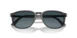 Persol PO3019S Polarized Square Sunglasses - Blue Gradient