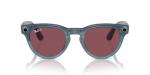 Ray-Ban Meta Headliner Polarized Sunglasses, Shiny Jeans