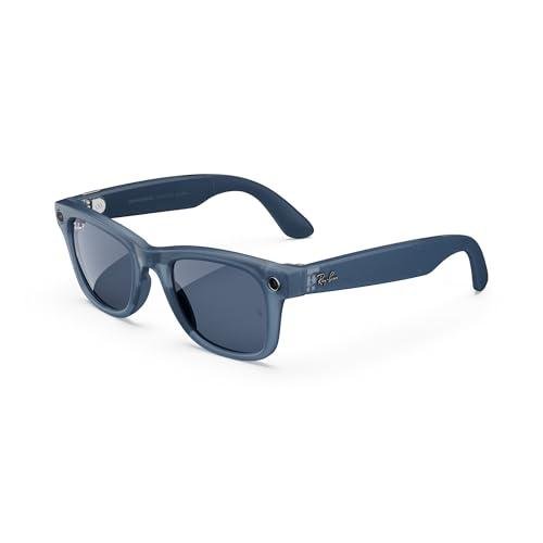 Meta Quest Wayfarer Square Smart Glasses - Dusty Blue